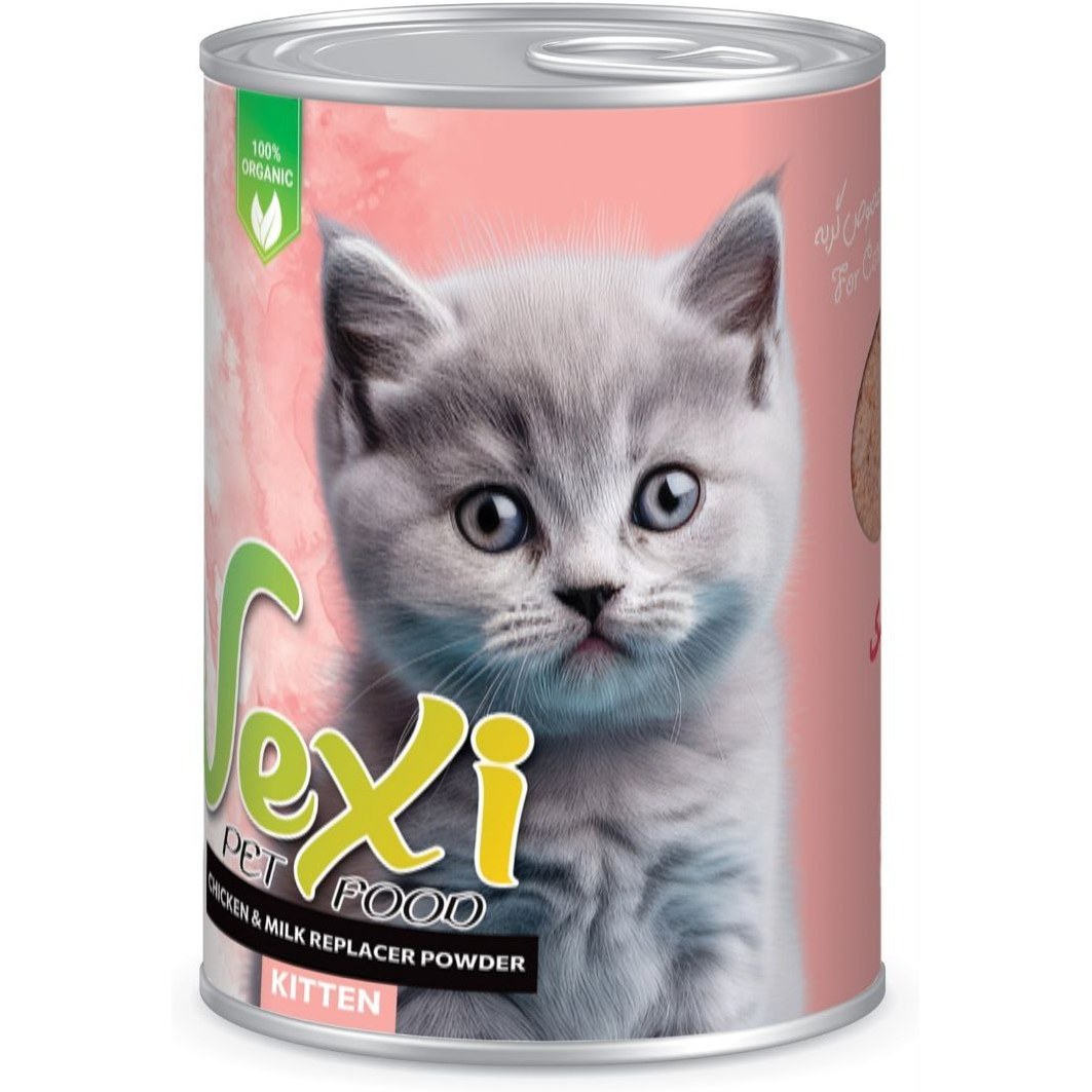 کنسرو گربه وکسی مرغ و شیر خشک 400 g